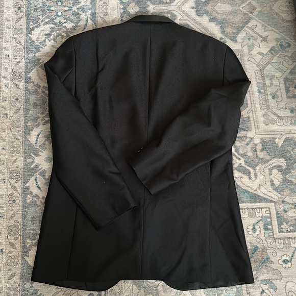 Black Kenneth Cole men’s dinner jacket / tux jacket size 42R - Picture 3 of 3